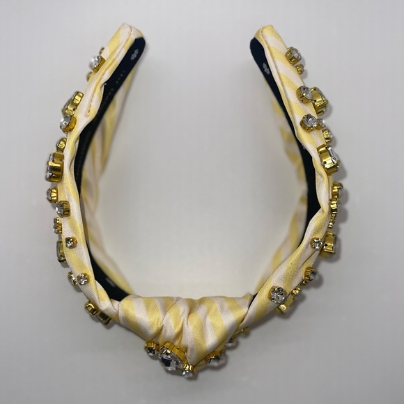 Lele Sadoughi x Stoney Clover Lane ‘Sunflower’ crystal embellished headband. - Picture 3 of 4